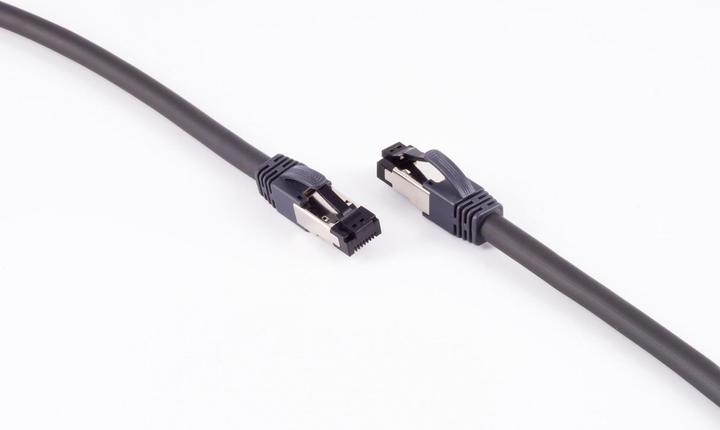 Produktbild Shiverpeaks Flexline®-Patchkabel cat. 6A Armored (Trittfest), U/FTP, hochflexibel, grau, 30m (U/FTP, CAT6a, 30 m)