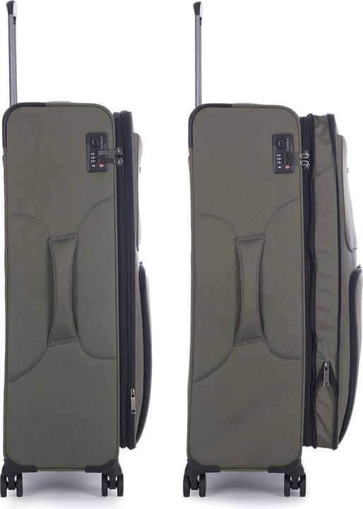 Produktbild Stratic Bendigo Light Plus 4-Rollen Trolley 84 cm Laptopfach (96 l, L (90 - 115l))