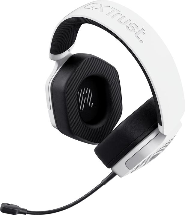 Image du produit Trust Gxt492w Casque Carus Blanc (Filaire)
