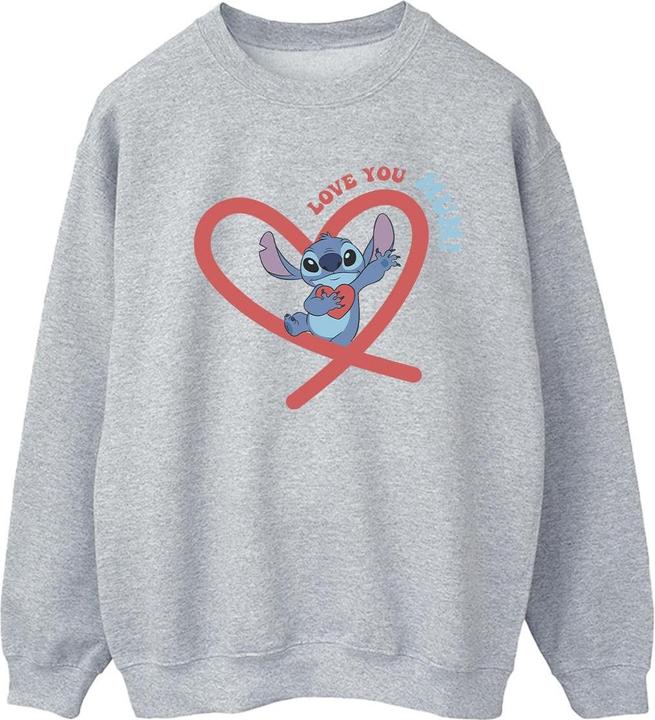 Produktbild Disney Lilo & Stitch Love You Mum Sweatshirt (L)