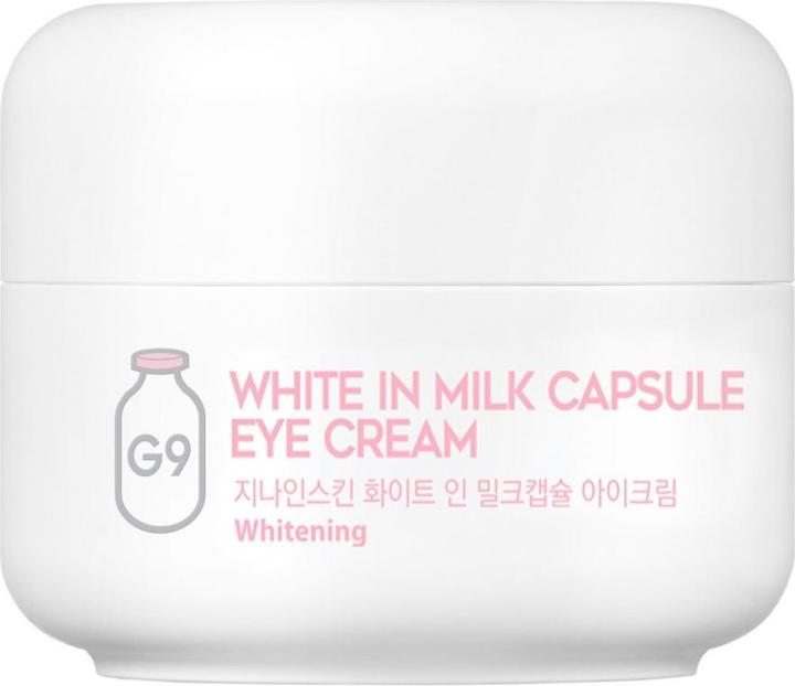 G9 Skin white in milk capsule eye cream (Gel, Tag + Nacht)