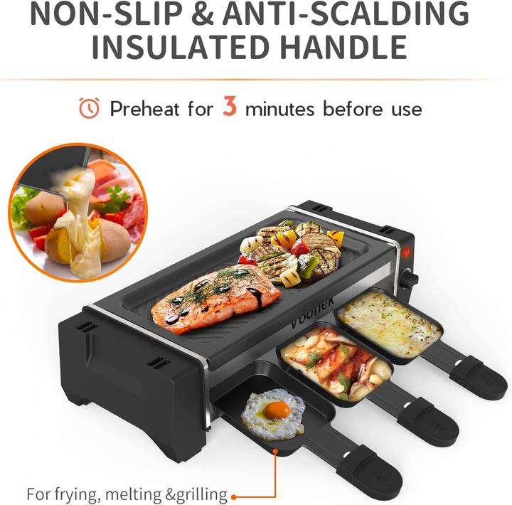 Produktbild Voohek Raclette Grill Mini