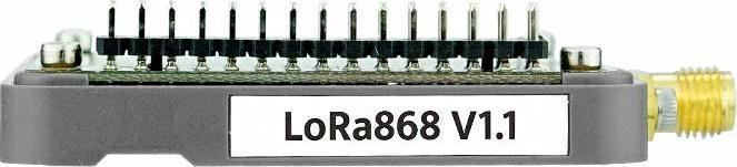 Actual product image M5Stack LoRa 868MHz module V1.1 with antenna