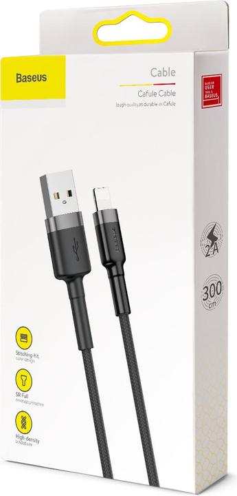 Produktbild Baseus USB Typ A – Lightning (3 m, USB 2.0)