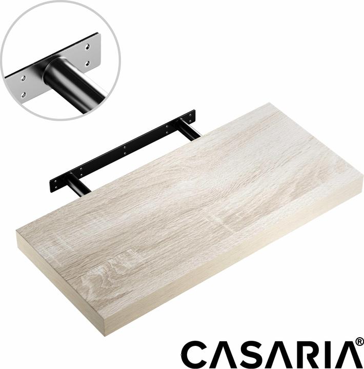 Immagine prodotto Casaria 2x Scaffali galleggianti (70 x 23 x 3,8 cm)