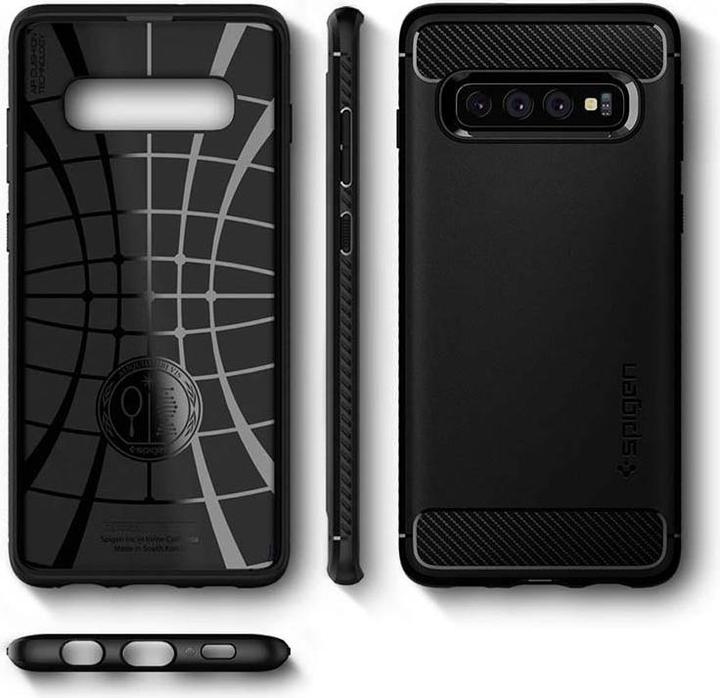 Actual product image Spigen rugged army (Samsung Galaxy S10)