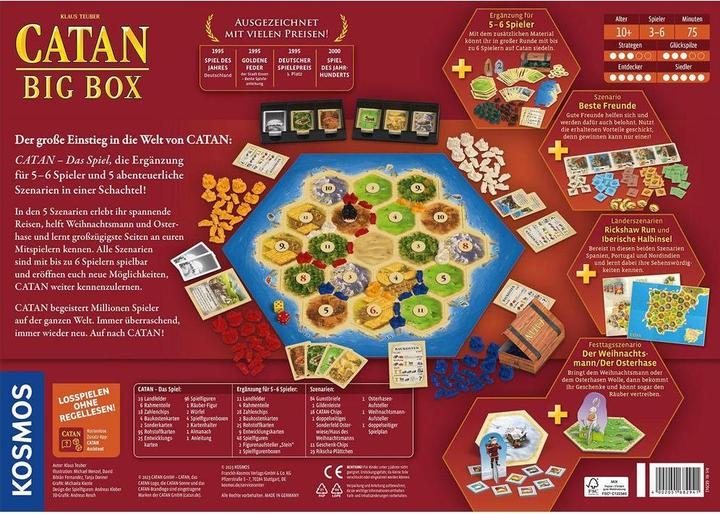 Actual product image Kosmos Catan - Big Box (German)