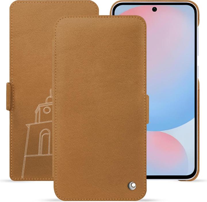 Noreve Horizontal leather flap shell (Samsung Galaxy A56)