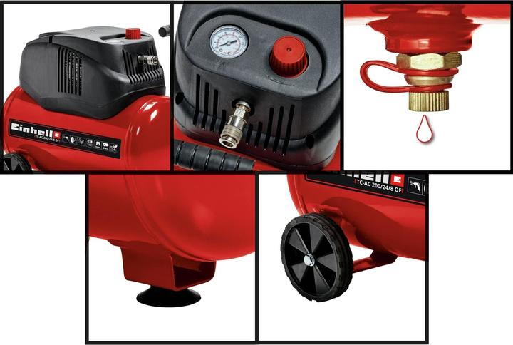Produktbild Einhell TC-AC 200/24/8 OF (8 Bar, 24 l)