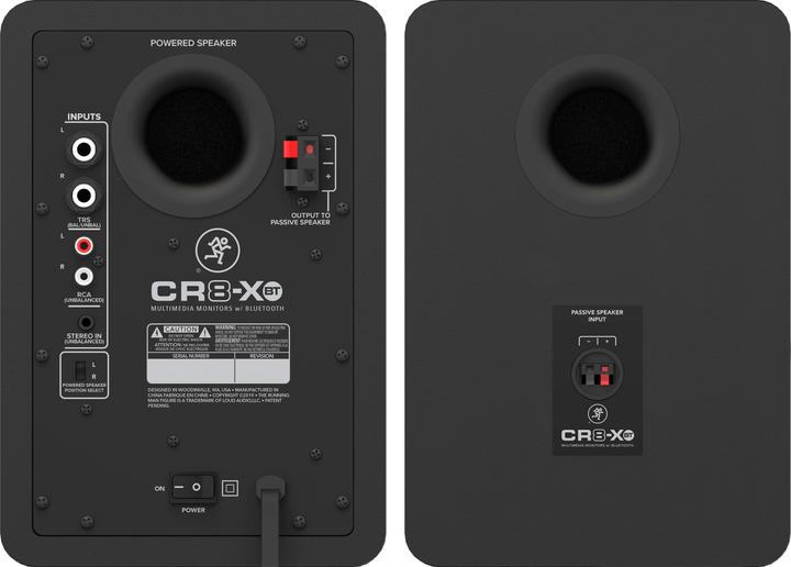 Actual product image Mackie CR8-XBT (Active, Pair, 1x 160 W)