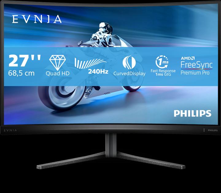 Actual product image Philips Evnia 27M2C5500W (2560 x 1440 pixels, 27")