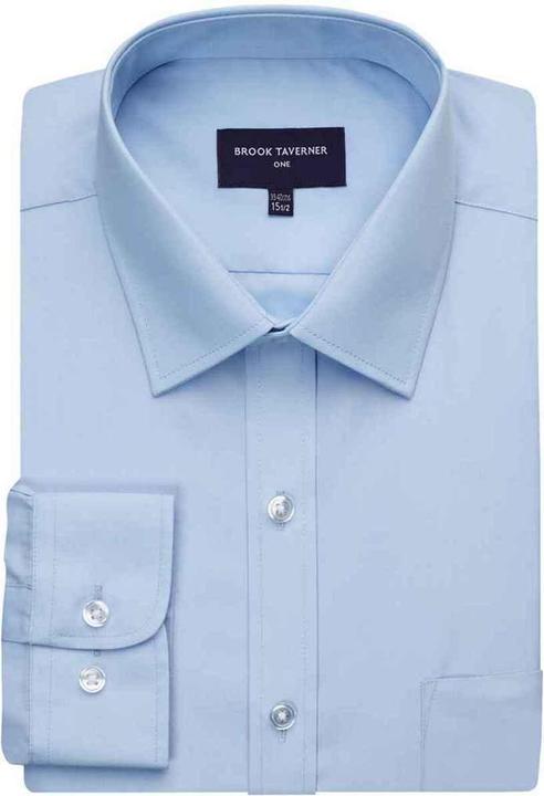Actual product image Brook Taverner Mens Juno Poplin Shirt (51)