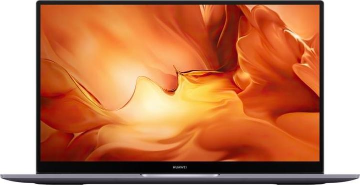 Huawei MateBook D16 Space Gray 40.89cm 16.1" IPS AMD RyzenTM 5 16GB RAM 512GB SSD - 512 (16.10", AMD Ryzen 5 4600H, 16 Go, 512 Go)