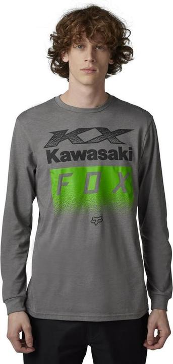 Actual product image Fox Tee 23 X Kawi Ls Prem Htr Graph (XL)