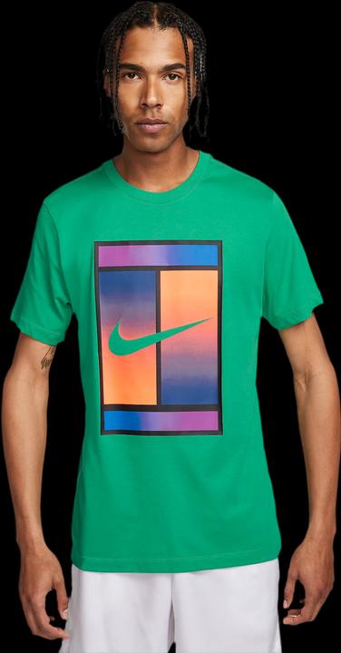 Nike Court Dri-Fit Tennis T-Shirt Green Man (M)