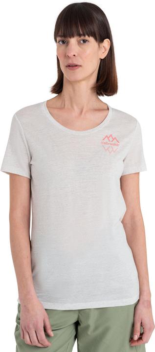 Actual product image Icebreaker Women Merino 150 Tech Lite III SS Scoop Tee Logo Reflections (L)