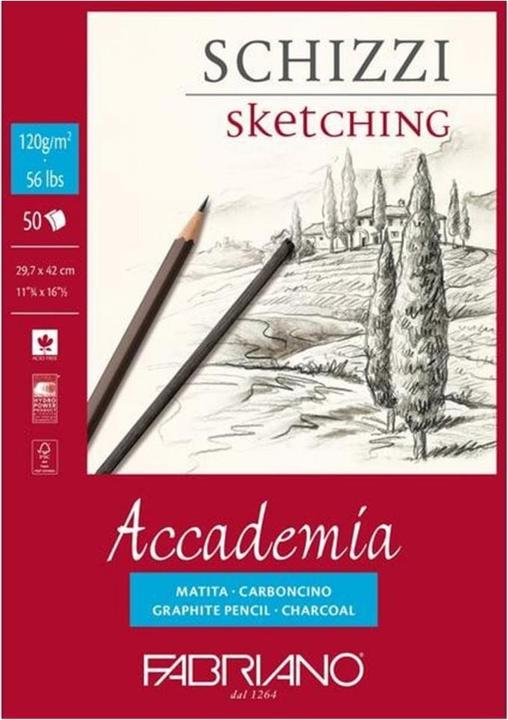 Produktbild Fabriano Zeichenblock Sketching A3, 50 Blatt (A3)