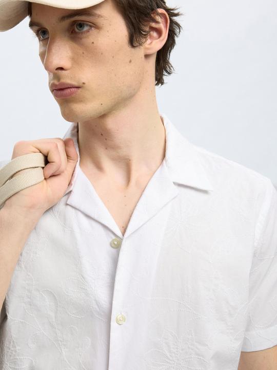 Produktbild Selected Homme 100% Baumwoll Kurzarmhemd (M)