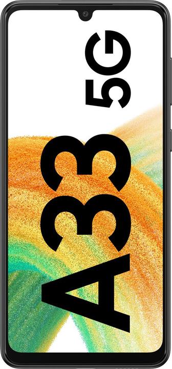 Image du produit Samsung Galaxy A33 5G UE (128 Go, Awesome Black, 6.40", Double SIM hybride, 48 Mpx, 5G)