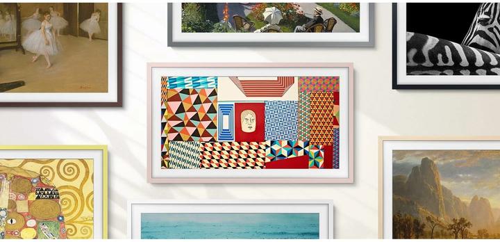 Image du produit Samsung Cadre interchangeable pour Frame 4.0 32', rose (Cadre photo)