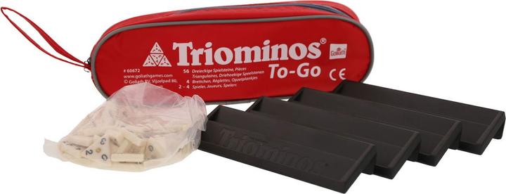 Produktbild Goliath Toys Triominos To Go (Portugiesisch, Dänisch, Deutsch, Englisch, Französisch, Niederländisch)