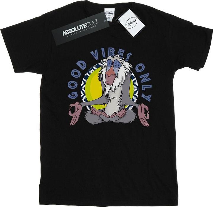 Immagine prodotto Disney The Lion King Rafiki Good Vibes Only Maglietta Ampia Donna (L)