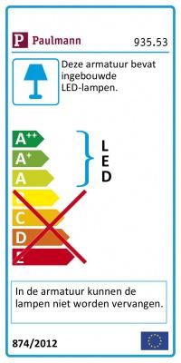 Energie-Label Paulmann Möbeleinbauleuchte Set (305 lm)