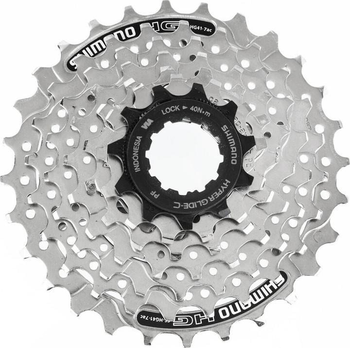 Produktbild Shimano Kassette Acera CS-HG41 7-Gang 11-28 Zähne 10er Karton (7-fach, 11-28)