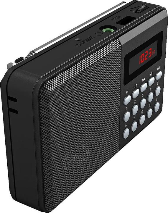 Produktbild Auvisio FM-Taschenradio mit MP3-Player (FM, Bluetooth)