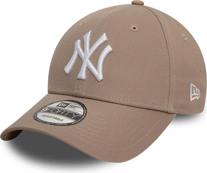 New Era 9Forty Strapback Cap - New York Yankees ash brown (One Size)