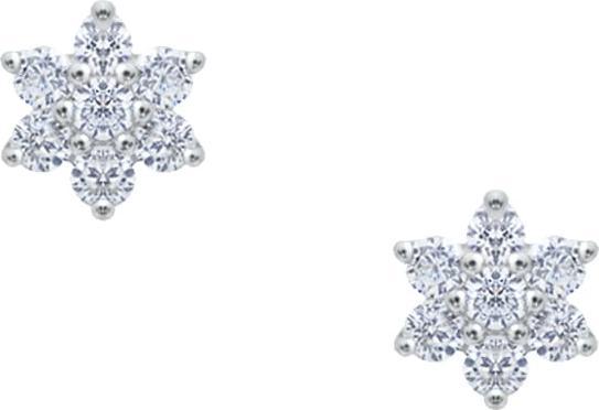 Candy Cherry Blossom stud earrings, 925 sterling silver (925 sterling silver)
