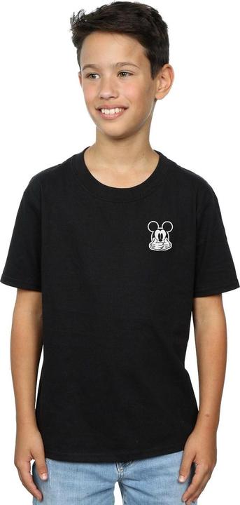Actual product image Disney Boys Mickey Mouse Dont Speak Breast Print T-Shirt (140, 146)