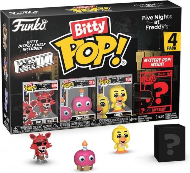Produktbild Funko Bitty POP! Five Nights at Freddy's (FNAF) Und Eine Überraschungs-Mini-Figur - 0.9 Inch (2.2 cm