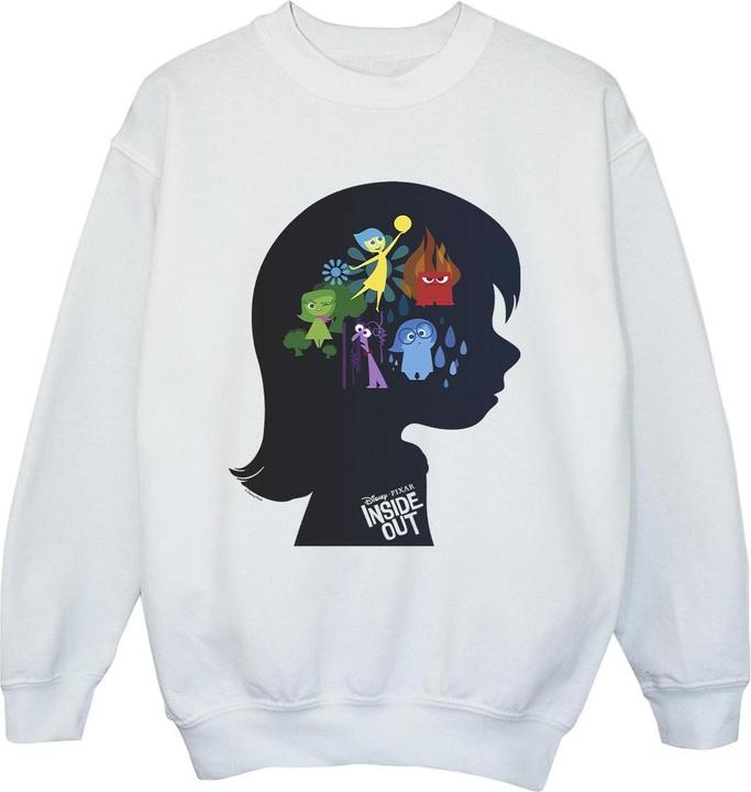 Disney Inside Out Head Silhouette Sweatshirt Jungen