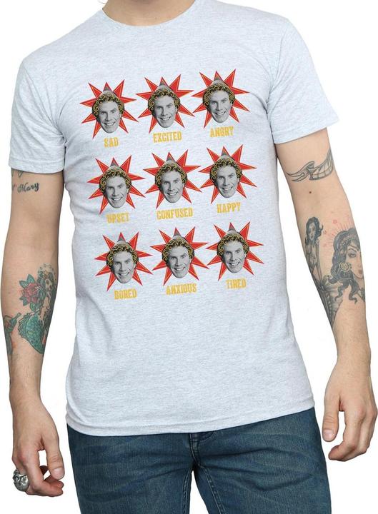 Immagine prodotto Elf Buddy Moods Maglietta Uomo (L)