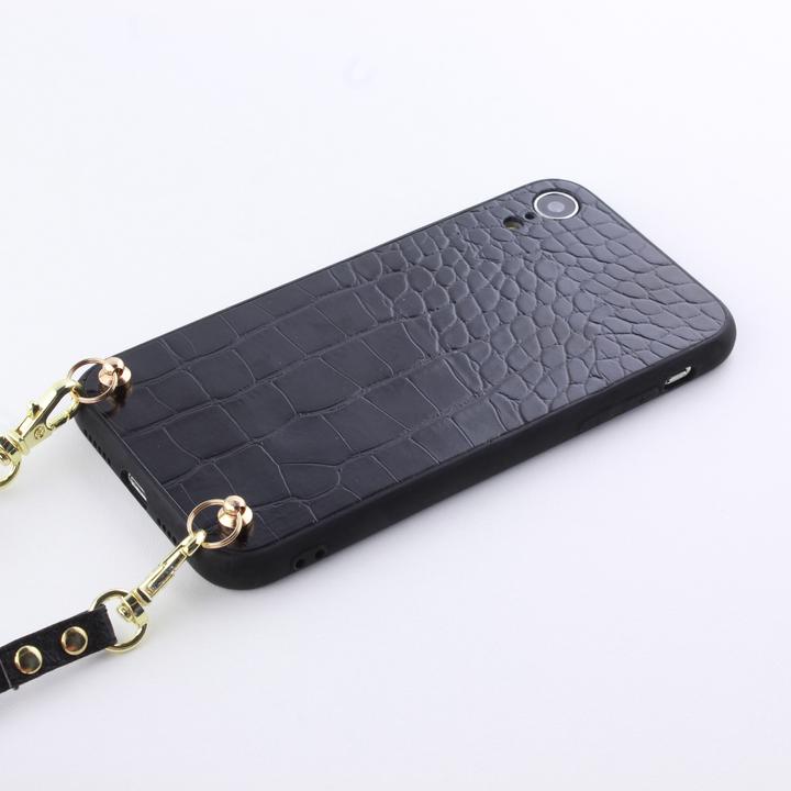 Actual product image PhoneLook Coque Croco avec lanière (Apple iPhone XR)
