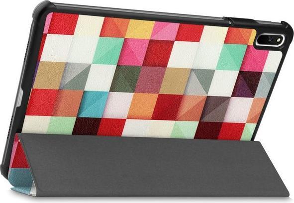 Produktbild MU Style Dreifach faltbare Hülle mit Muster (Huawei MatePad 11 (2021))