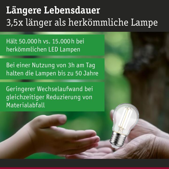 Immagine prodotto Paulmann Tropfen Eco-Line (E27, 2.50 W, 525 lm, 1 x, A)
