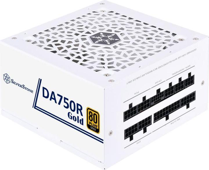 Immagine prodotto Silverstone SST-DA750R-GMA-WWW - Alimentatore ATX 3.0 e PCIe 5.0 completamente modulare 80 PLUS Gold 750W (750 W)