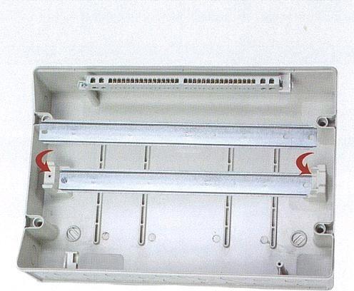 Actual product image EGB CDN8PTEL Damp-proof box 1x8