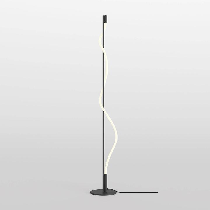 Produktbild Maytoni Tau LED Stehleuchte, Stehlampe 15W Schwarz Warmweiss (450 lm)
