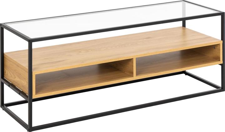 AC Design Randolf console table 120 cm x 40 cm, nature/black