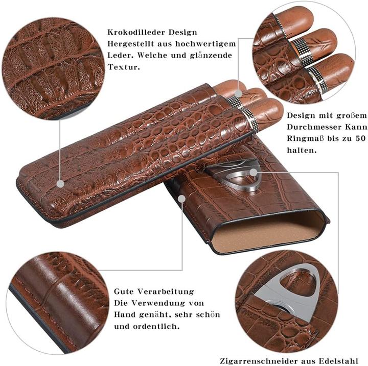 Immagine prodotto Cigarol Set di astucci per sigari (1 x)