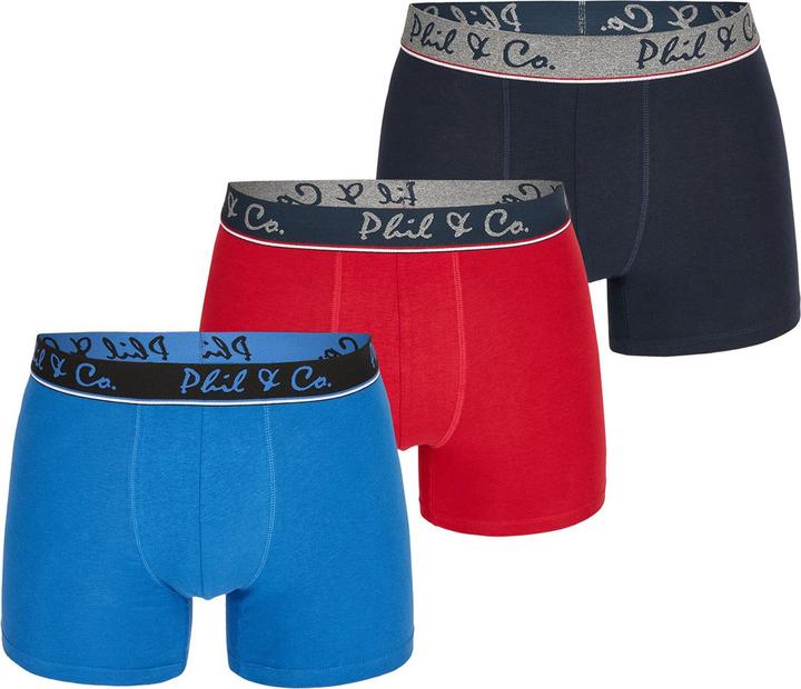 Immagine prodotto Phil & Co. Berlin Maglia Boxer Retrò Core (3XL, confezione da 3)
