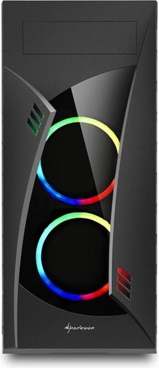 Actual product image Sharkoon Night Shark RGB (ATX, E-ATX)