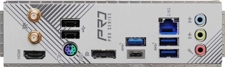 Actual product image AsRock B760M Pro RS/D4 WiFi (LGA 1700, Intel ICH7, mATX)