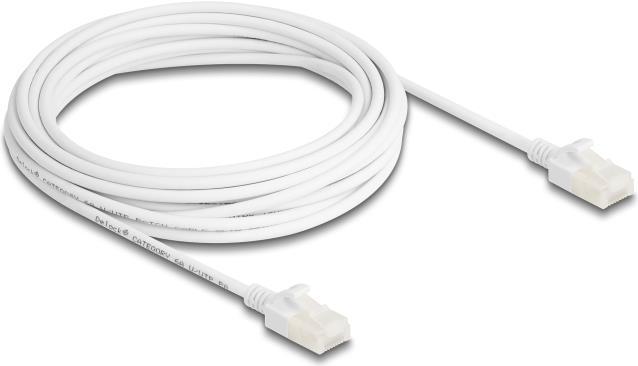 Produktbild Delock RJ45 Netzwerkkabel Cat.6A Stecker zu Stecker mit robu (U/UTP, CAT6a, 5 m)