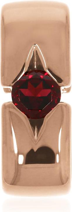 Produktbild Xen Anhänger mit 5 mm Rhodolith ca. 0,54 ct. rosèvergoldet (925 Sterling Silber)