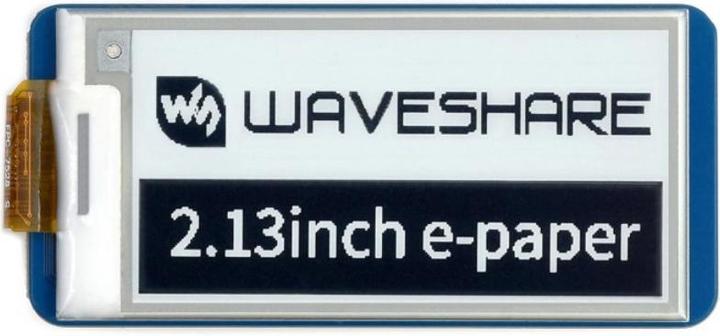 Actual product image WaveShare 2.13inch E-Ink Display for Raspberry Pi Pico