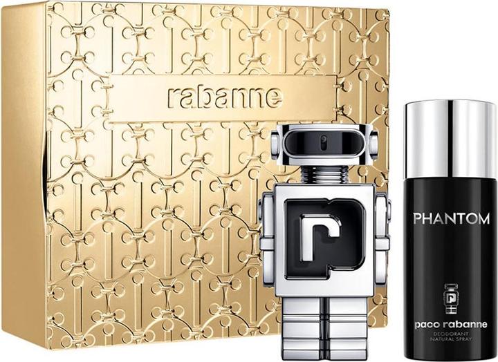 Produktbild Paco Rabanne Phantom Eau De Toilette Spray 100ml Set 2 Stück (Haarpflege set)